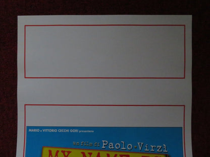 MY NAME IS TANINO ITALIAN LOCANDINA POSTER CORRADO FORTUNA RACHEL MCADAMS 2002 Rendezvous Cinema Movie posters