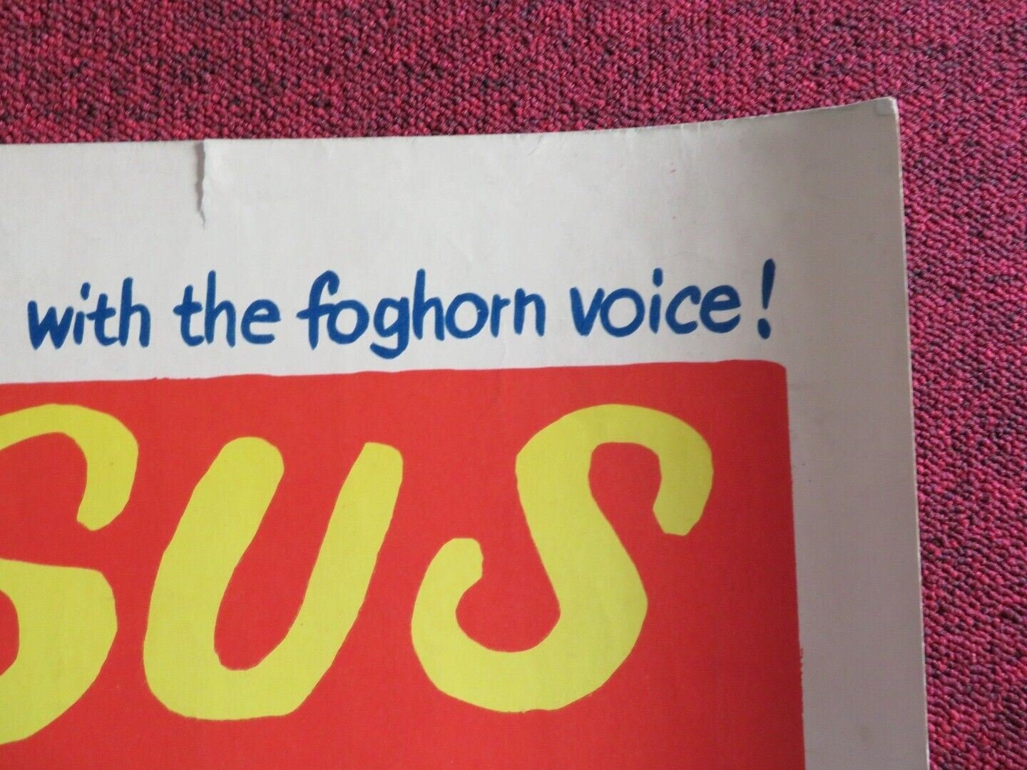 MY PAL GUS US HALF SHEET (22"x 28") POSTER RICHARD WIDMARK 1952 Movie posters