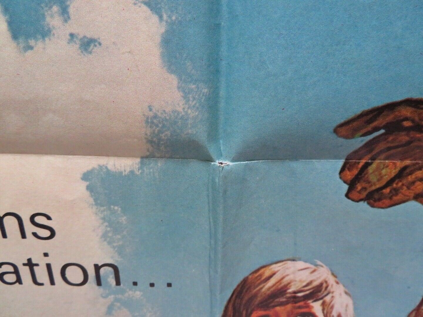 MY SIDE OF MOUNTAIN FOLDED US ONE SHEET POSTER THEODORE BIKLE TEDDY ECCLES 1968 Movie posters