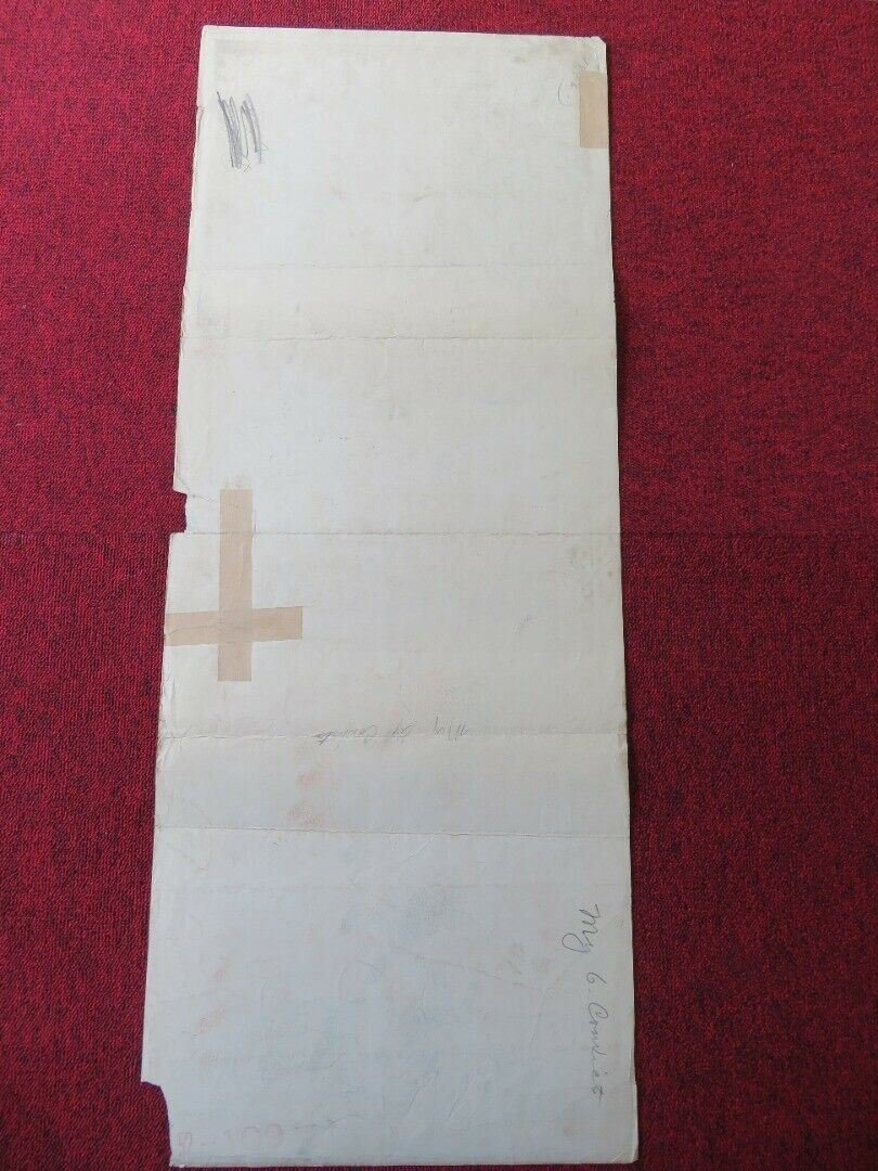 MY SIX CONVICTS US INSERT (14"x 36") POSTER MILLARD MITCHELL GILBERT ROLAND '52 Movie posters