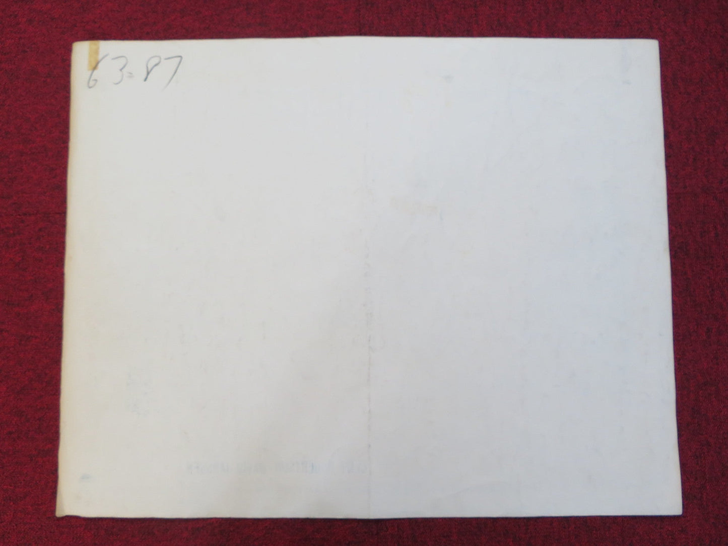 MY SIX LOVES US HALF SHEET (22"x 28") POSTER DEBBIE REYNOLDS C. ROBERTSON 1962 Rendezvous Cinema Movie posters