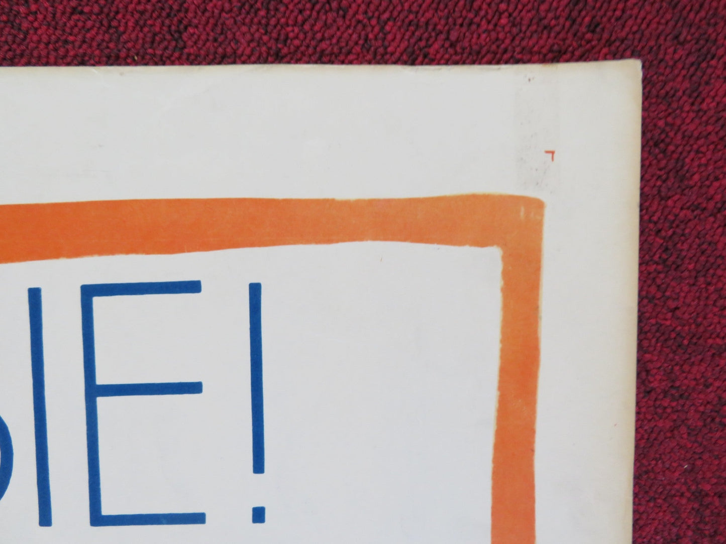 MY SIX LOVES US HALF SHEET (22"x 28") POSTER DEBBIE REYNOLDS C. ROBERTSON 1962 Rendezvous Cinema Movie posters