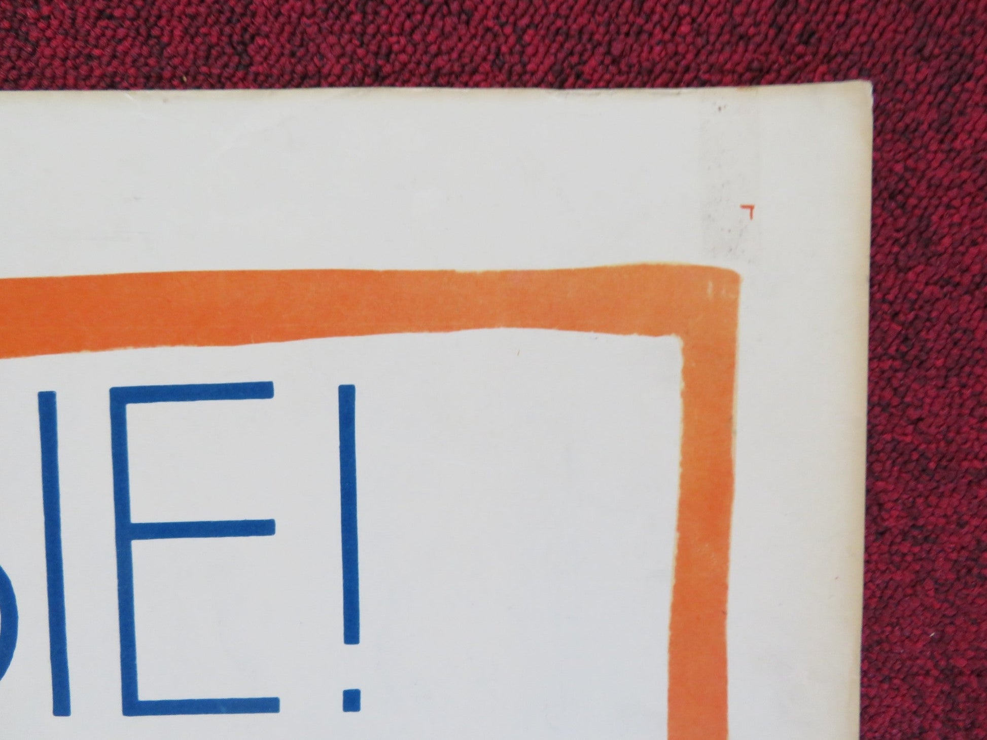 MY SIX LOVES US HALF SHEET (22"x 28") POSTER DEBBIE REYNOLDS C. ROBERTSON 1962 Rendezvous Cinema Movie posters