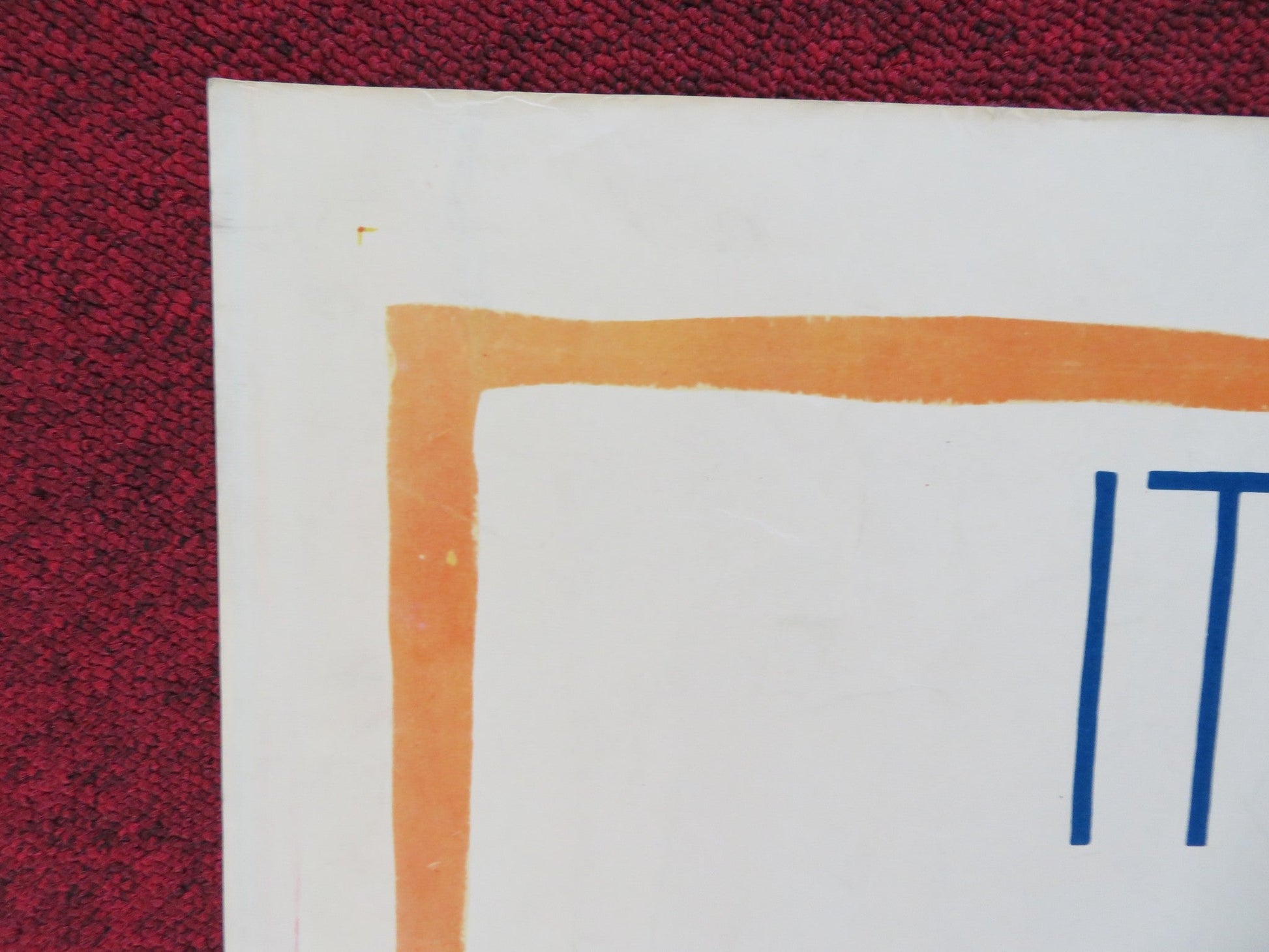 MY SIX LOVES US HALF SHEET (22"x 28") POSTER DEBBIE REYNOLDS C. ROBERTSON 1962 Rendezvous Cinema Movie posters