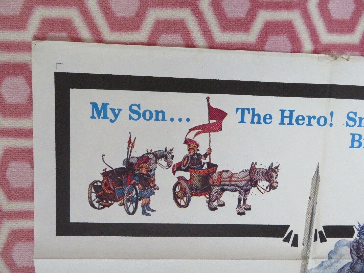 MY SON, THE HERO US ONE SHEET RE - RELASED POSTER PEDRO ARMEDARIZ 1963 Movie posters