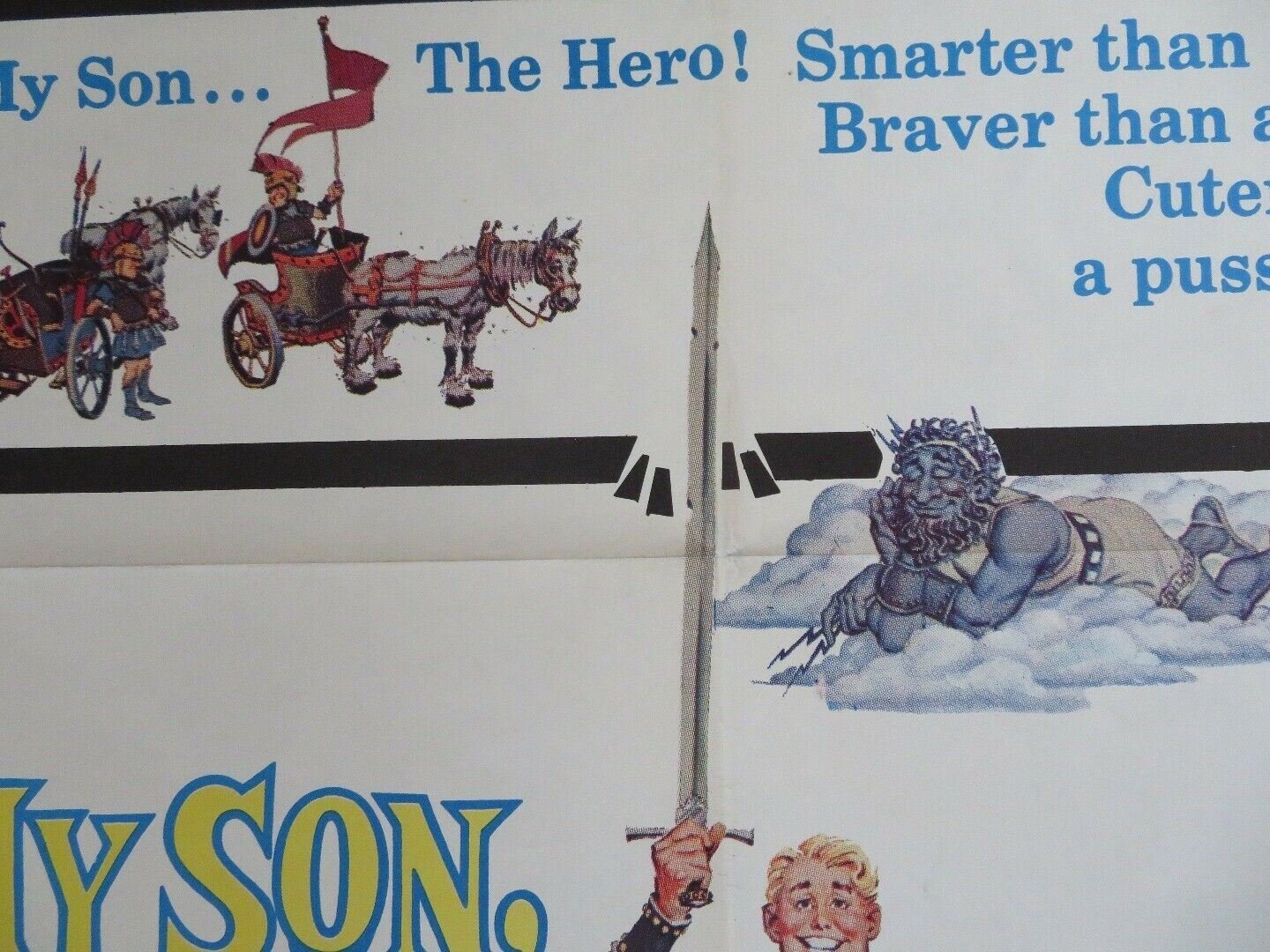 MY SON, THE HERO US ONE SHEET RE - RELASED POSTER PEDRO ARMEDARIZ 1963 Movie posters