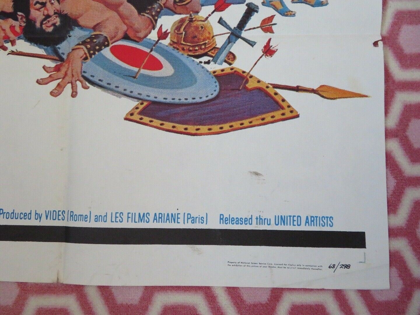 MY SON, THE HERO US ONE SHEET RE - RELASED POSTER PEDRO ARMEDARIZ 1963 Movie posters