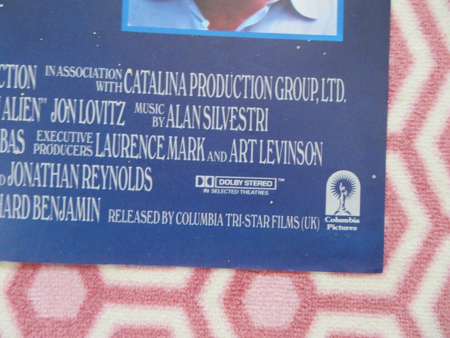 MY STEPMOTHER IS AN ALIEN BRITISH QUAD (30 x 40) POSTER KIM BASINGER DAN AYKROYD Movie posters