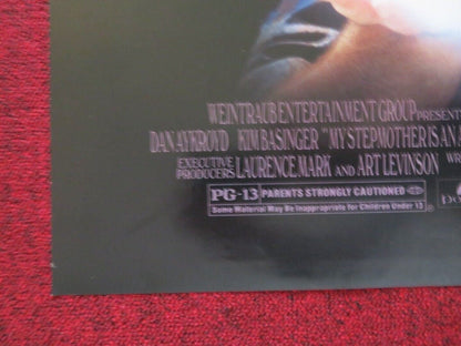 MY STEPMOTHER IS AN ALIEN FOLDED US ONE SHEET POSTER KIM BASINSGER 1988 Movie posters