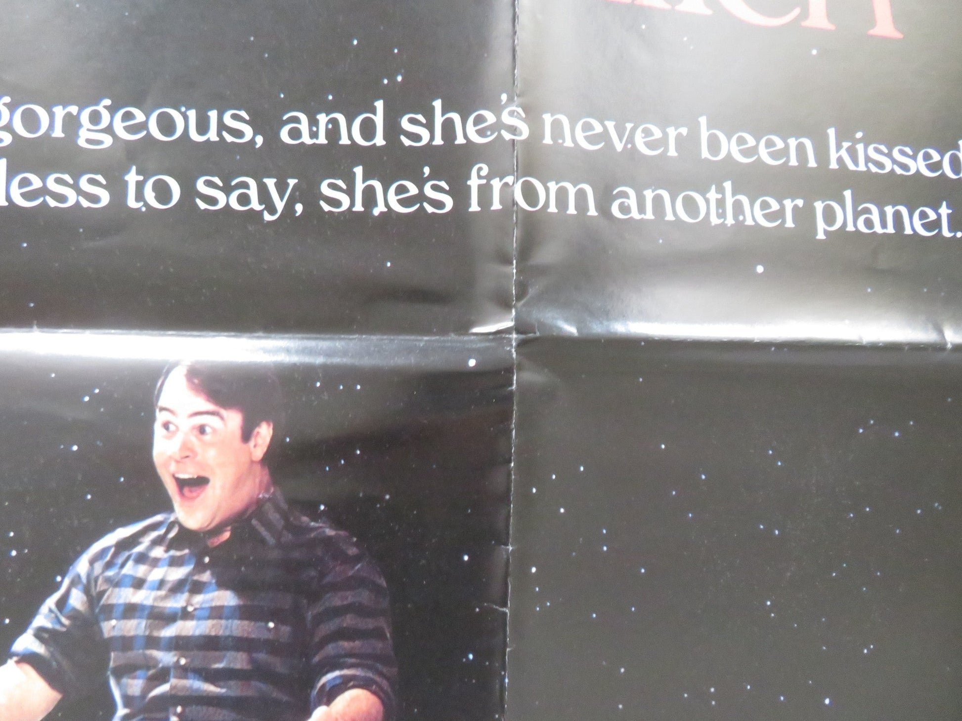 MY STEPMOTHER IS AN ALIEN UK QUAD POSTER FOLDED DAN AYKROYD KIM BASINGER 1988 Rendezvous Cinema Movie posters