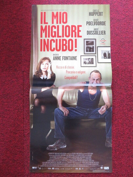 MY WORST NIGHTMARE ITALIAN LOCANDINA (27"x12.5") POSTER ISABELLE HUPPERT 2011 - Rendezvous Cinema