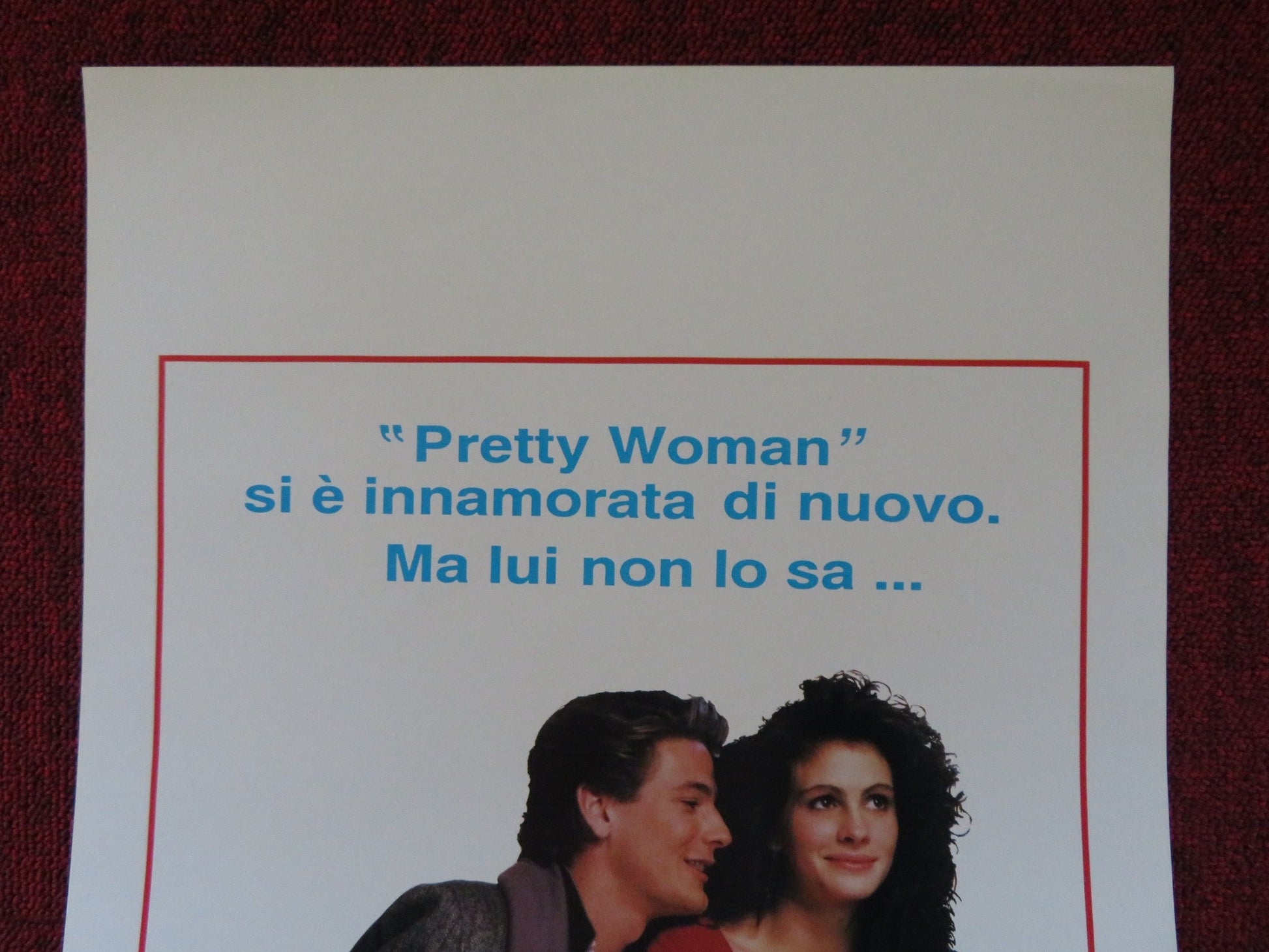 MYSTIC PIZZA ITALIAN LOCANDINA POSTER JULIA ROBERTS LILI TAYLOR 1991 Rendezvous Cinema Movie posters
