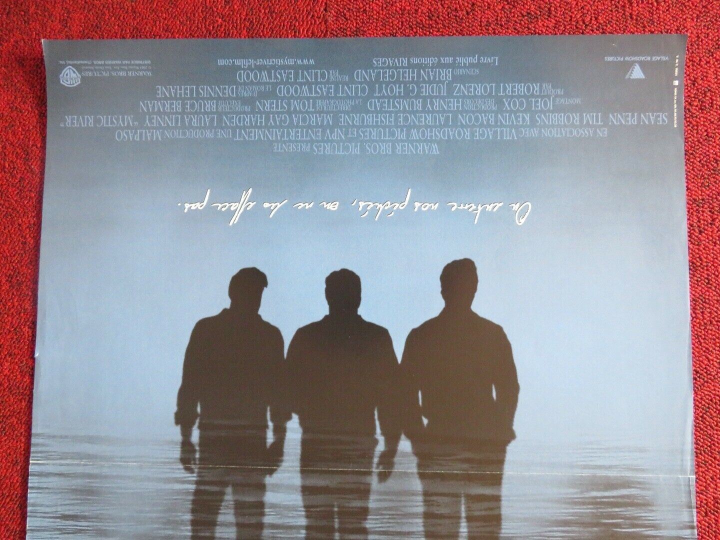 MYSTIC RIVER FRENCH (15"x 21") POSTER SEAN PENN TIM ROBBINS 2003 Movie posters