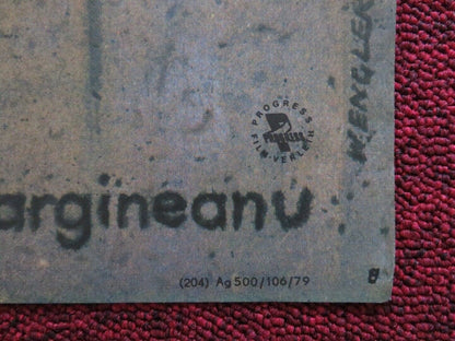 NACH DEM BEBEN GERMAN A1 (33"x 23") POSTER CORNELIU DAN BORCIA 1979 - Rendezvous Cinema