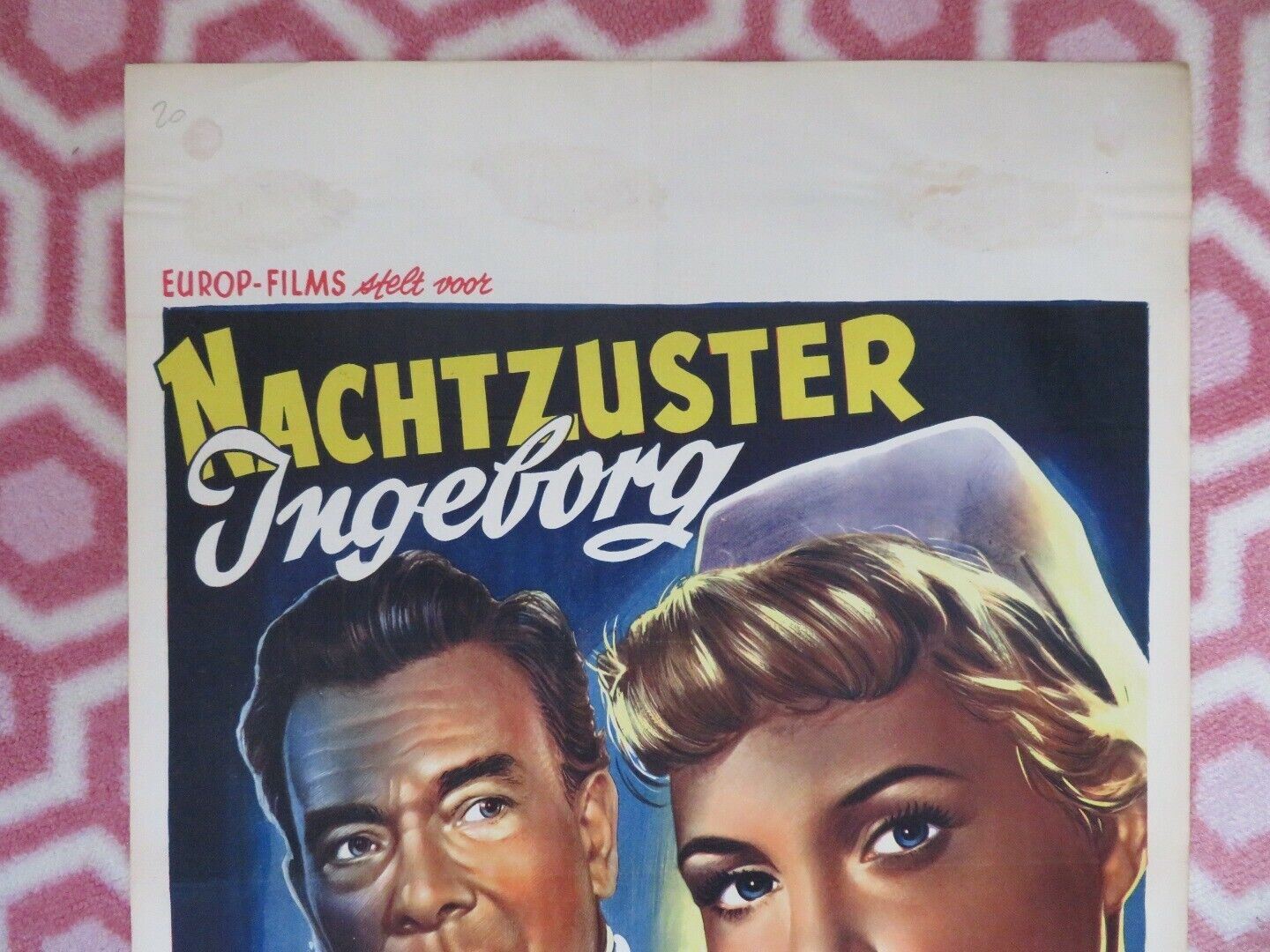 NACHTZUSTER INGEBORG/ Nachtschwester Ingeborg BELGIUM (22"x14.5") POSTER Movie posters