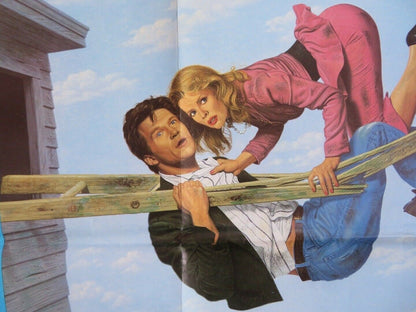 NADINE BRITISH QUAD (30"x 40") POSTER JEFF BRIDGES KIM BASINGER 1987 - Rendezvous Cinema