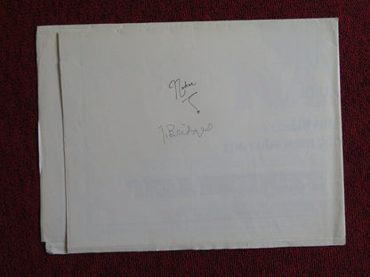 NADINE FOLDED US ONE SHEET POSTER JEFF BRIDGES KIM BASINGER 1987 Movie posters