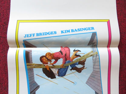 NADINE ITALIAN LOCANDINA POSTER JEFF BRIDGES KIM BASINGER 1987 Rendezvous Cinema Movie posters