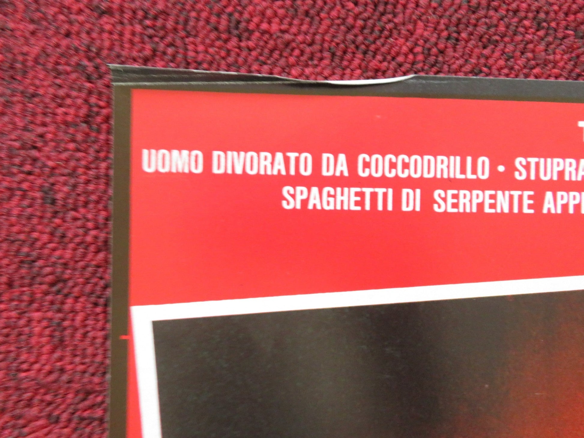 NAKED AND CRUEL - A ITALIAN FOTOBUSTA POSTER ALBERT THOMAS 1984 Rendezvous Cinema Movie posters