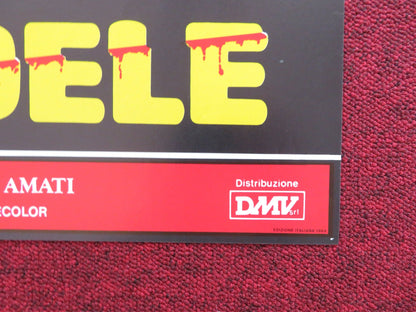 NAKED AND CRUEL - B ITALIAN FOTOBUSTA POSTER ALBERT THOMAS 1984 Rendezvous Cinema Movie posters