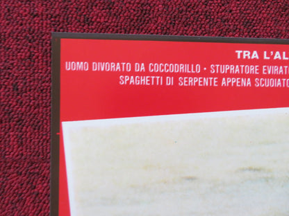 NAKED AND CRUEL - C ITALIAN FOTOBUSTA POSTER ALBERT THOMAS 1984 Rendezvous Cinema Movie posters