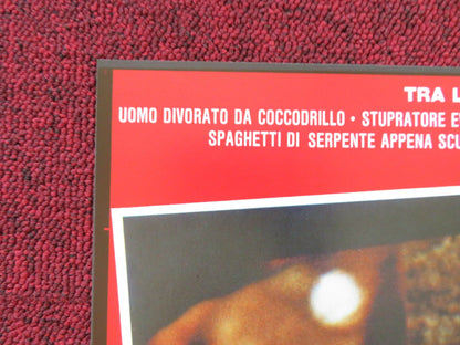 NAKED AND CRUEL - D ITALIAN FOTOBUSTA POSTER ALBERT THOMAS 1984 Rendezvous Cinema Movie posters