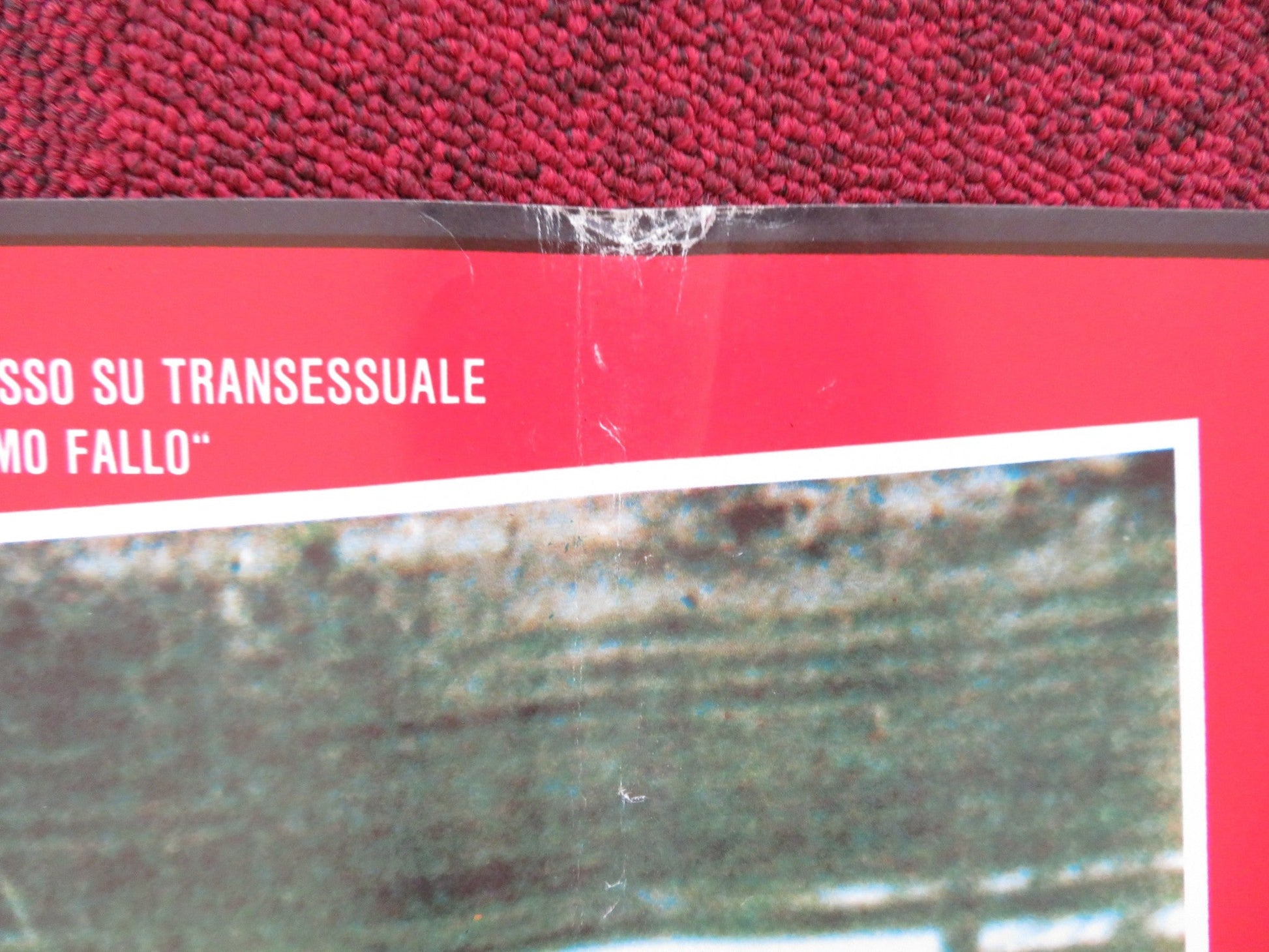 NAKED AND CRUEL - E ITALIAN FOTOBUSTA POSTER ALBERT THOMAS 1984 Rendezvous Cinema Movie posters