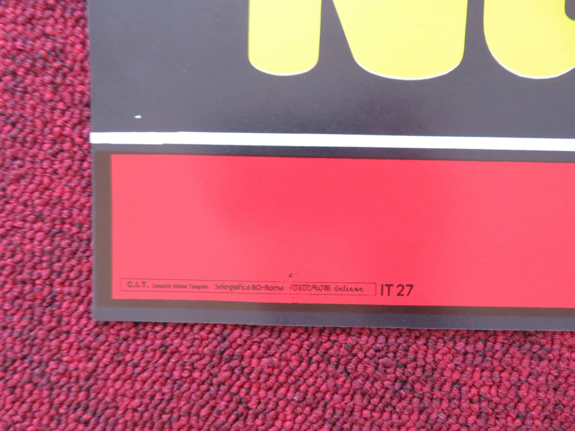 NAKED AND CRUEL - E ITALIAN FOTOBUSTA POSTER ALBERT THOMAS 1984 Rendezvous Cinema Movie posters