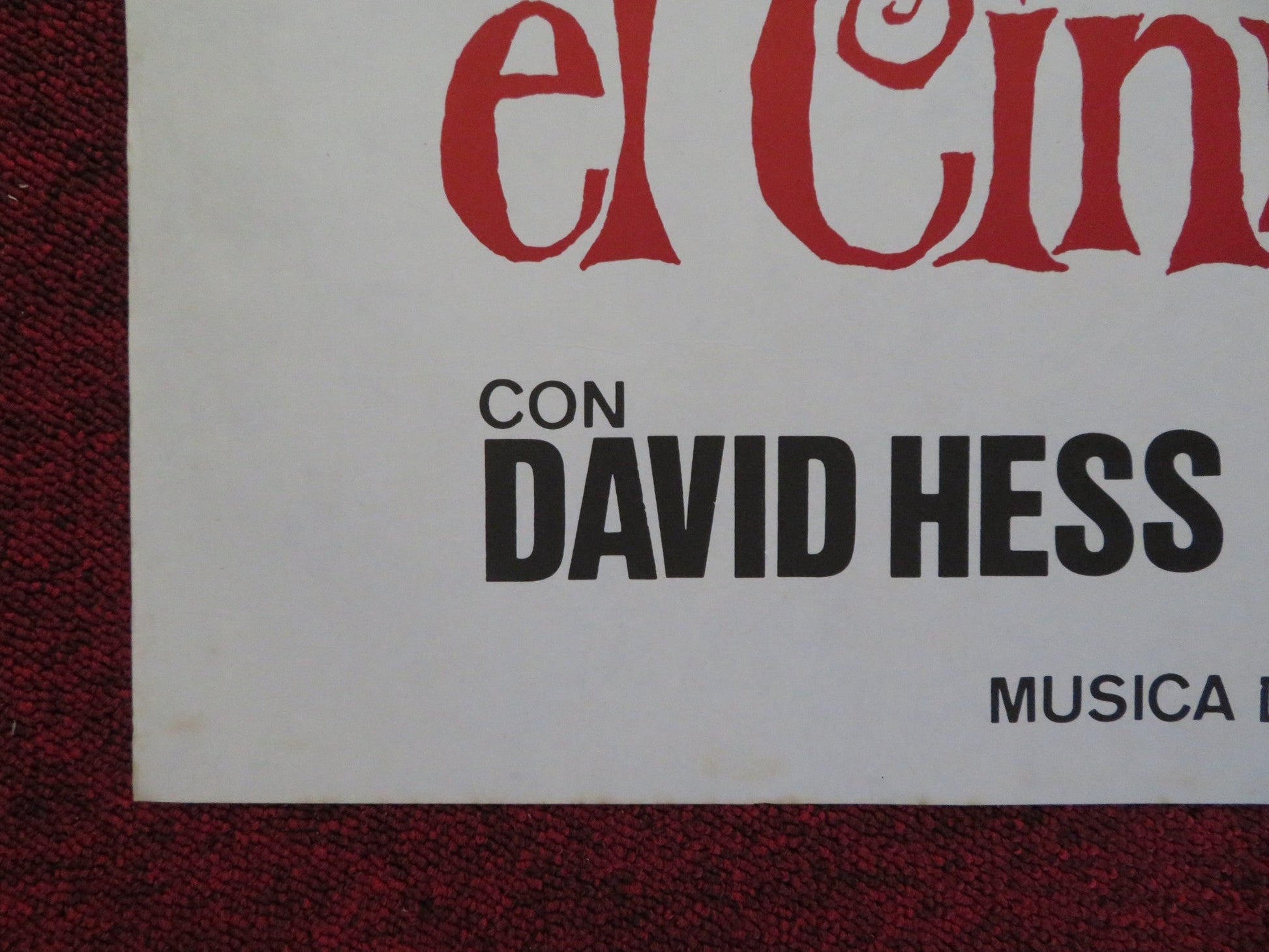 NAKED PREY SPANISH POSTER FRANCO NERO CORRINE CLERY 1977 Rendezvous Cinema Movie posters