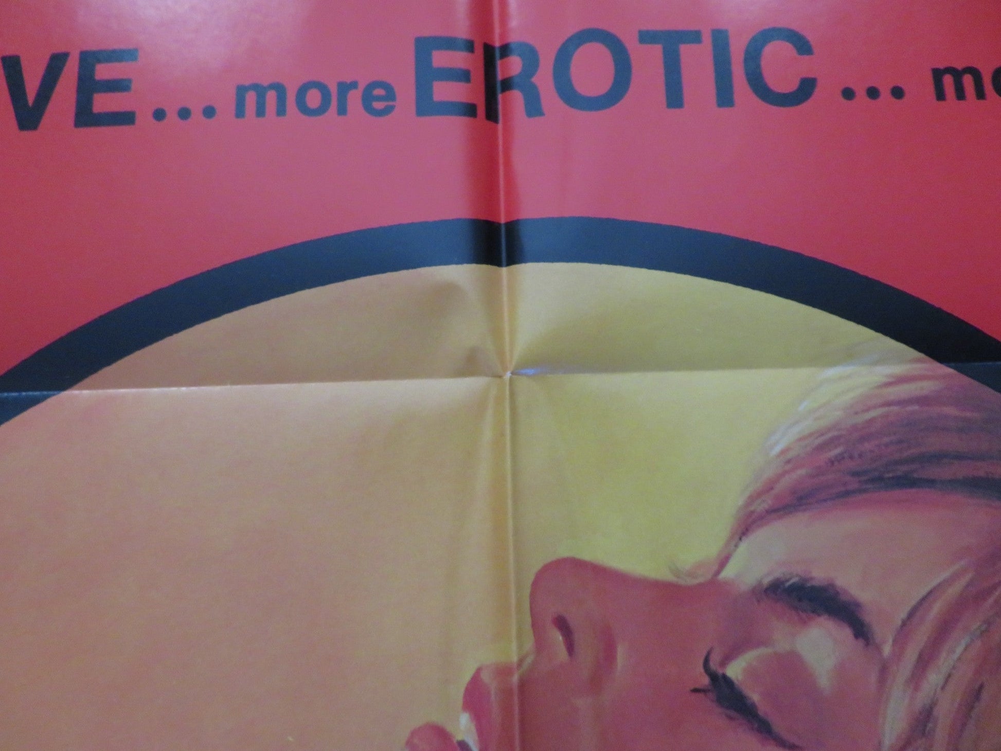 NAKED YOUNG LADY FOLDED US ONE SHEET POSTER HARLEE MCBRIDE PETER RATRAY 1977 Rendezvous Cinema Movie posters