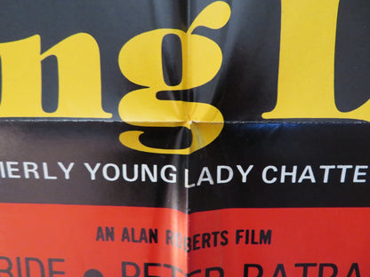 NAKED YOUNG LADY FOLDED US ONE SHEET POSTER HARLEE MCBRIDE PETER RATRAY 1977 Rendezvous Cinema Movie posters