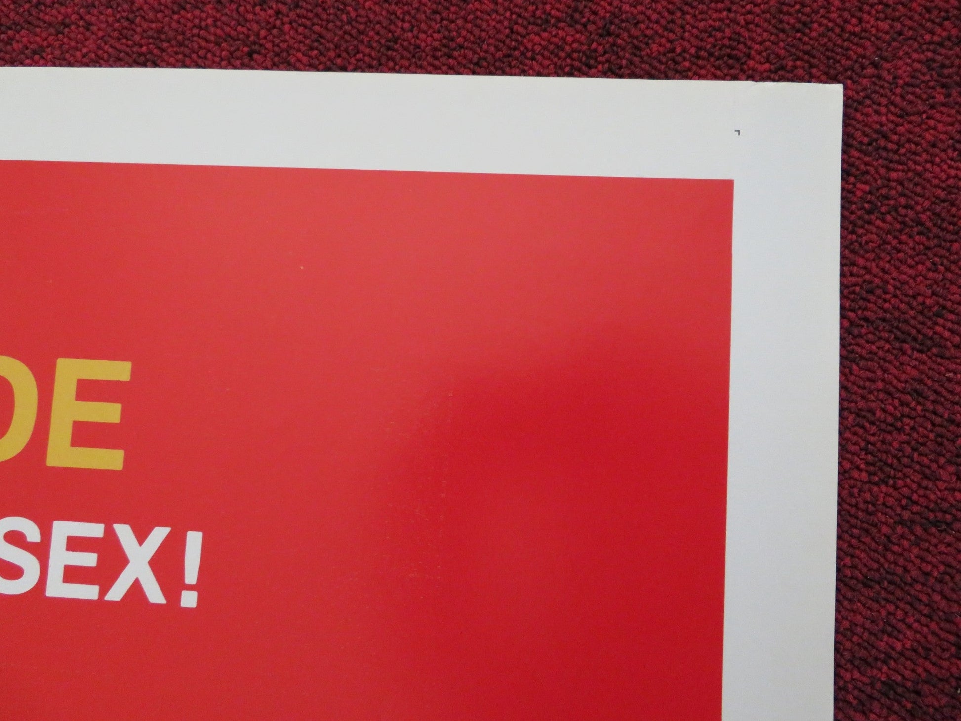 NAKED YOUNG LADY FOLDED US ONE SHEET POSTER HARLEE MCBRIDE PETER RATRAY 1977 Rendezvous Cinema Movie posters