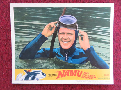 NAMU, THE KILLER WHALE US LOBBY CARD FULL SET ROBERT LANSING JOHN ANDERSON 1966 Rendezvous Cinema Movie posters