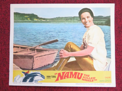 NAMU, THE KILLER WHALE US LOBBY CARD FULL SET ROBERT LANSING JOHN ANDERSON 1966 Rendezvous Cinema Movie posters