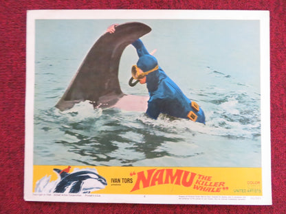 NAMU, THE KILLER WHALE US LOBBY CARD FULL SET ROBERT LANSING JOHN ANDERSON 1966 Rendezvous Cinema Movie posters