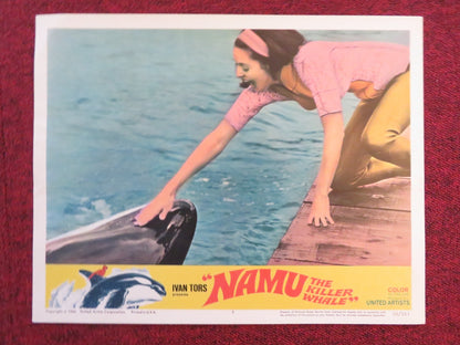 NAMU, THE KILLER WHALE US LOBBY CARD FULL SET ROBERT LANSING JOHN ANDERSON 1966 Rendezvous Cinema Movie posters