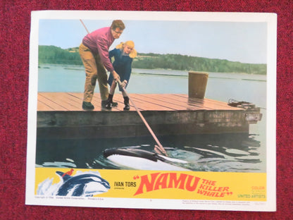 NAMU, THE KILLER WHALE US LOBBY CARD FULL SET ROBERT LANSING JOHN ANDERSON 1966 Rendezvous Cinema Movie posters