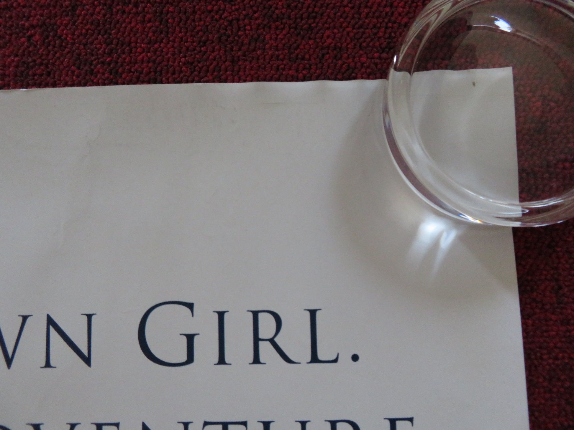 NANCY DREW UK QUAD (30"x 40") ROLLED POSTER EMMA ROBERTS CRAIG GELLIS 2007 Rendezvous Cinema Movie posters