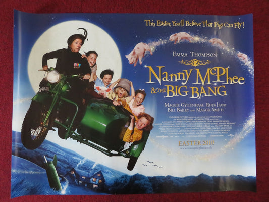 NANNY MCPHEE RETURNS UK QUAD (30"x 40") ROLLED POSTER EMMA THOMPSON 2010 Rendezvous Cinema Movie posters