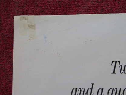 NAPOLEAN AND SAMANTHA FOLDED US ONE SHEET POSTER MICHAEL DOUGLAS WILL GEER 1972 Movie posters