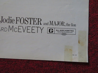 NAPOLEAN AND SAMANTHA FOLDED US ONE SHEET POSTER MICHAEL DOUGLAS WILL GEER 1972 Movie posters