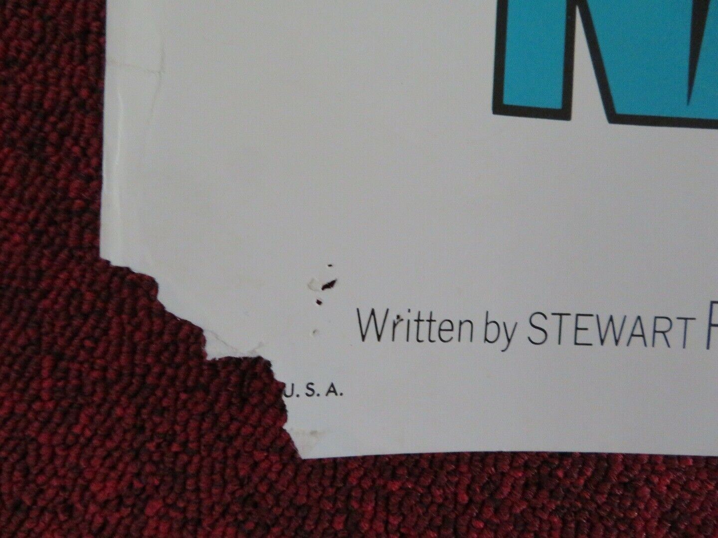 NAPOLEON AND SAMANTHA US HALF SHEET (22"x 28") POSTER DISNEY M DOUGLAS 1972 - Rendezvous Cinema