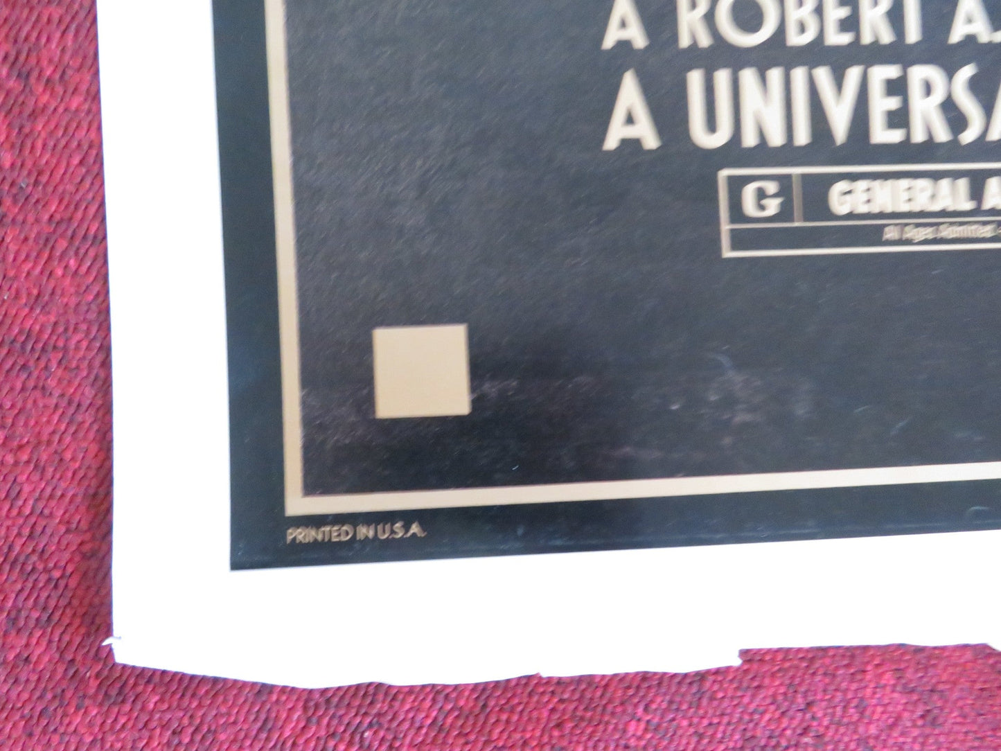 NAPOLEON FOLDED US ONE SHEET POSTER ALBERT DIEUDONNE VLADIMIR ROUDENKO R1981 Rendezvous Cinema Movie posters