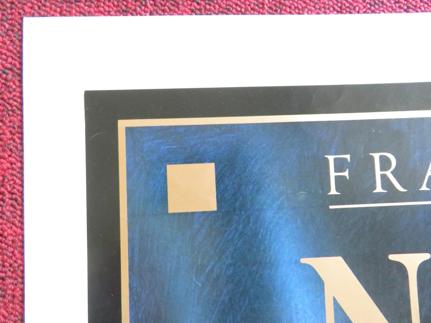 NAPOLEON FOLDED US ONE SHEET POSTER ALBERT DIEUDONNE VLADIMIR ROUDENKO R1981 Rendezvous Cinema Movie posters