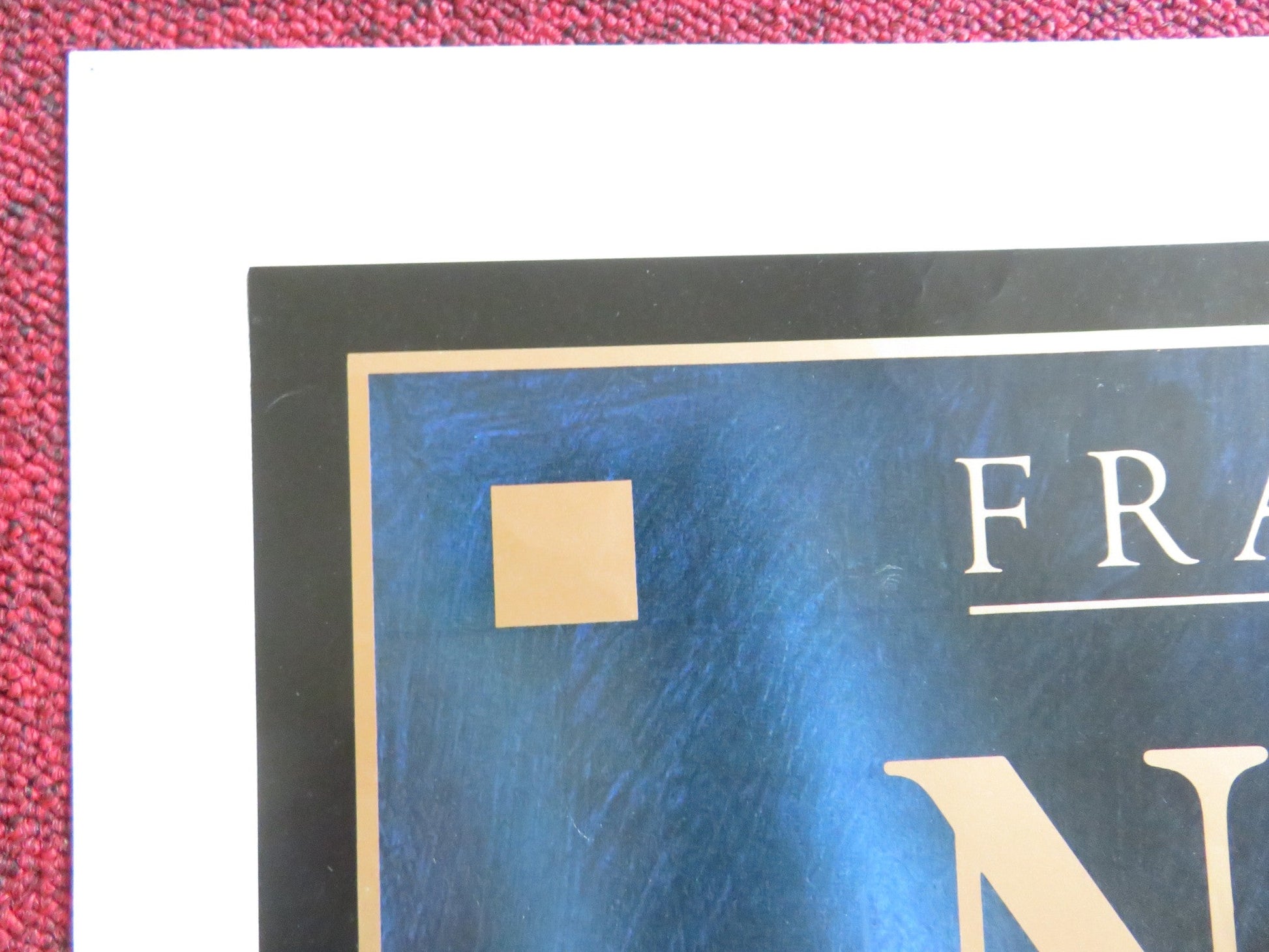 NAPOLEON FOLDED US ONE SHEET POSTER ALBERT DIEUDONNE VLADIMIR ROUDENKO R1981 Rendezvous Cinema Movie posters