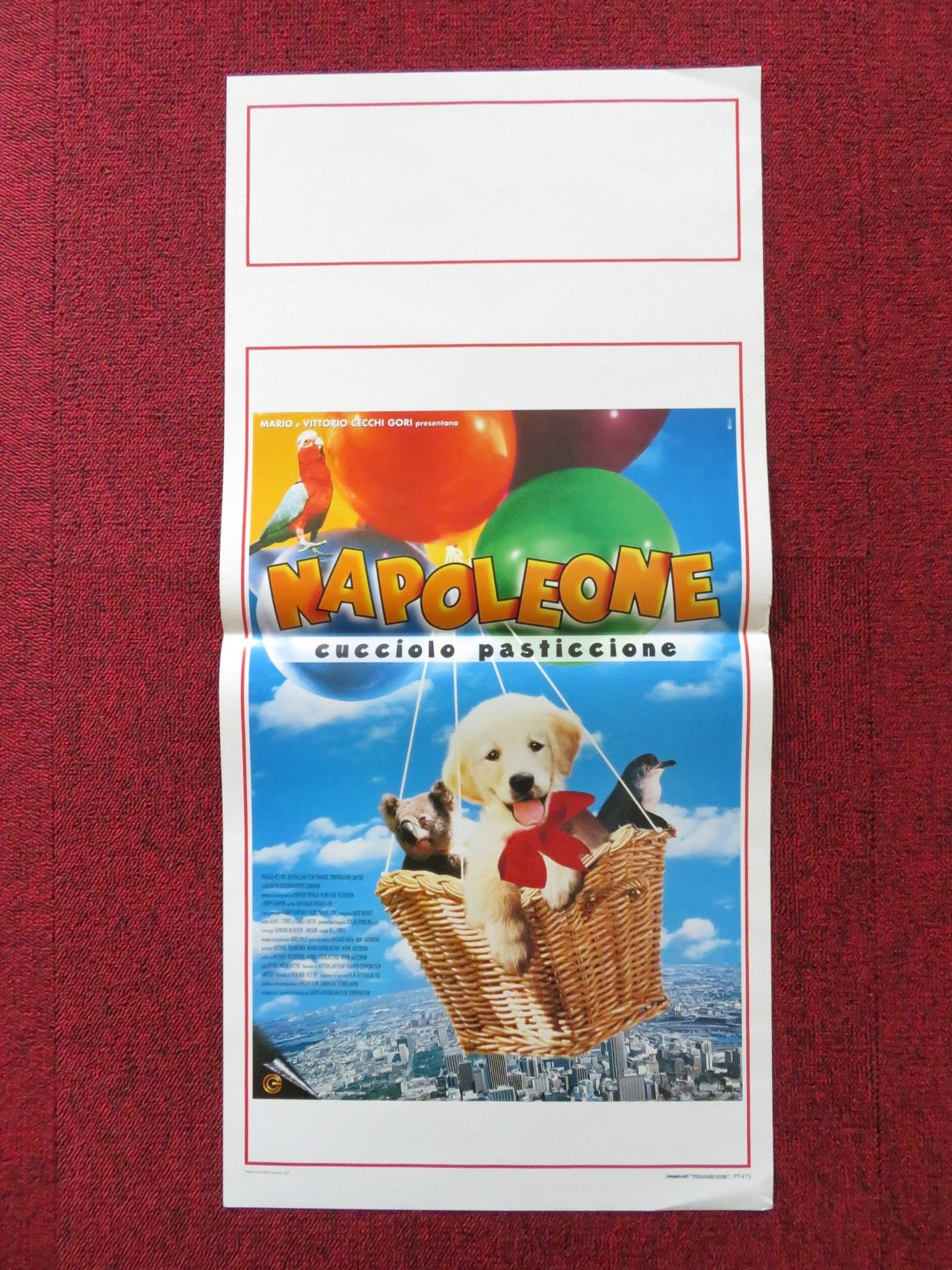 NAPOLEON ITALIAN LOCANDINA POSTER JAMIE CROFT PHILIP QUAST 1999 Rendezvous Cinema Movie posters