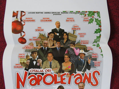 NAPOLETANS ITALIAN LOCANDINA (27.5"x13") POSTER MASSIMO CECCHERINI 2011 - Rendezvous Cinema