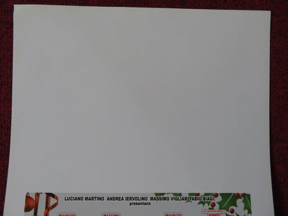 NAPOLETANS ITALIAN LOCANDINA (27.5"x13") POSTER MASSIMO CECCHERINI 2011 - Rendezvous Cinema