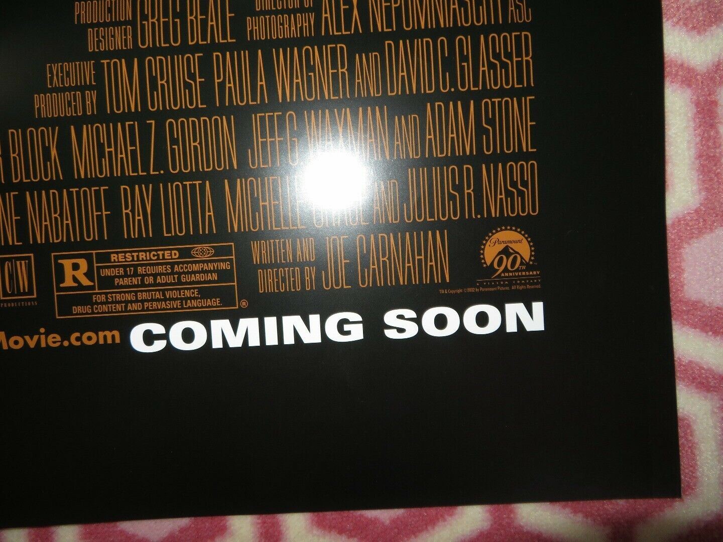 NARC US ONE SHEET POSTER JASON PATRIC RAY LIOTTA 2002 Movie posters