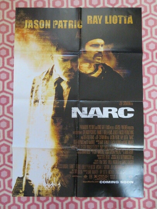 NARC US ONE SHEET POSTER JASON PATRIC RAY LIOTTA 2002 Movie posters